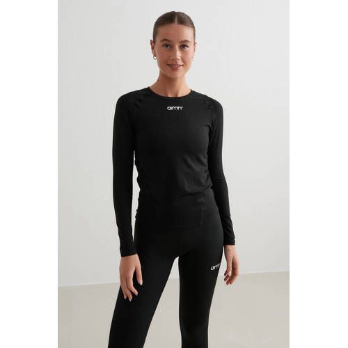 Aim'n sportshirt Soft Basic zwart