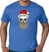 Bellatio Decorations Shoppartners Bv Grote maten Bad Santa fout Kerstshirt / Kerst t-shirt blauw voor heren - Kerstkleding / Christmas outfit XXXXL