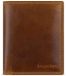 bugatti Savona Upright Wallet With Flap 8CC Cognac Lichtbruin