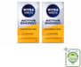 NIVEA MEN 2 x Crème visage Active Energy avec caféine - 50 ml