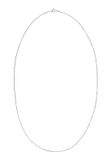 Gaya Gaya Necklace Zilver Koper 59 cm