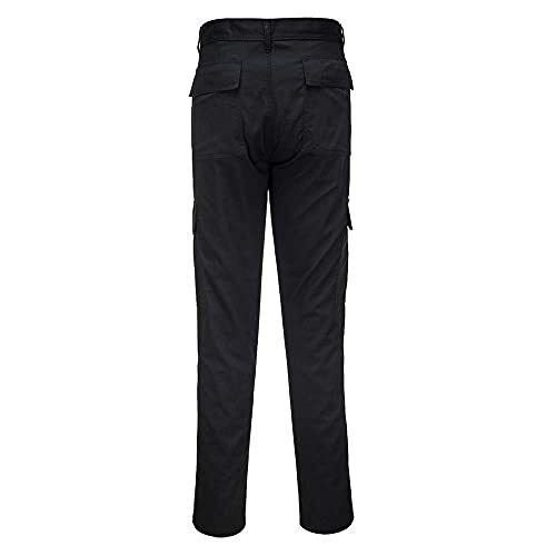 Portwest Portwest C711 Slim Fit Combatbroek, Normaal, Grootte 36, Zwart