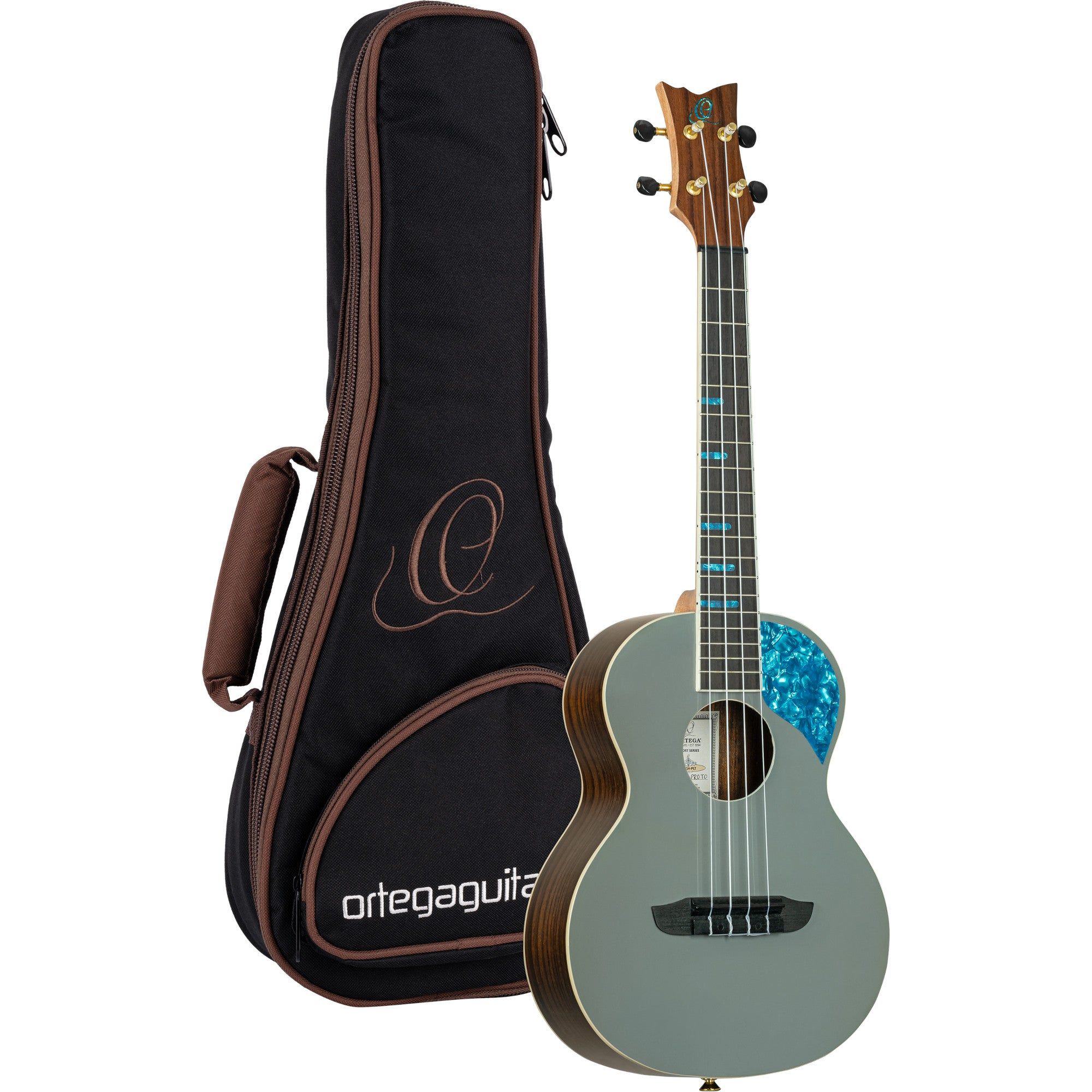 Ortega Ghost Series RUGH-PLT Tenor Ukulele with Gig Bag