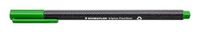 Staedtler Triplus Fineliner 334 SB10 Tips Desktop Doos Standaard verpakking Pack of 10 Sap Groen