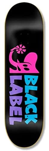 Black Label Elephant Sector Skateboard Deck 8.25 x 32.12 Roze