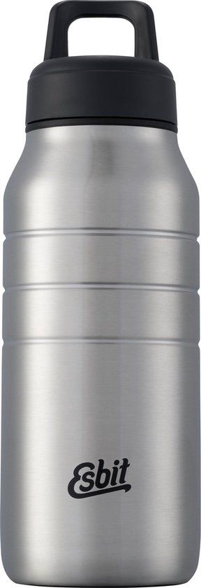 Esbit Majoris Water Bottle - 480ml - Silver - Stainless Steel - With Handle