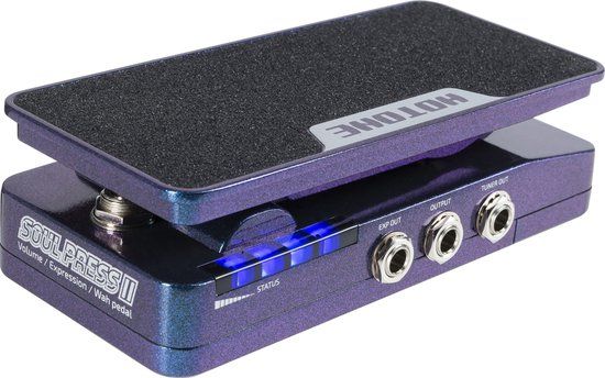 Hotone Soul Press II - Volume en expressiepedaal voor gitaar