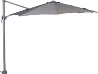 Garden Impressions Hawaii S Zweefparasol - Ø300cm - Carbon Black/Light Grey