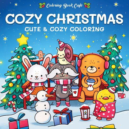 Cozy Rebo Productions Cozy Christmas-Cute & cozy coloring
