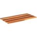 Maison Exclusive Plateau en acacia massif 120x60x(2,5-2,7) cm