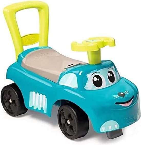 Mijn eerste auto loopauto, kindervoertuig met opbergvak en kantelbeveiliging, voor binnen en buiten, voor kinderen vanaf 10 maanden