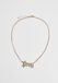Mister Tee Pray Chunky Ketting Goudkleurig