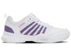 K-Swiss Court Express 2 tennisschoenen voor dames, Wit Paars Haze Neon Lavender, 41 EU
