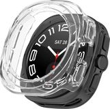 By Qubix Qubix Hard case (open front) Transparant Geschikt voor Samsung Galaxy Watch Ultra / Ultra 2 - 47mm