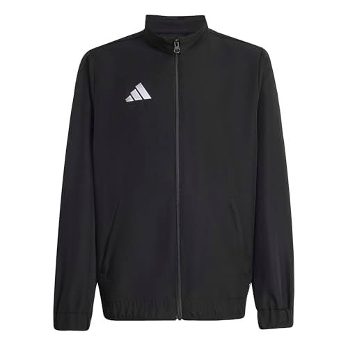adidas uniseks-kind Entrada26 Presentation Kids Sweatshirt, black/white, 9-10 Years