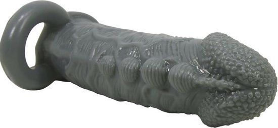 Pretty Love - Faylen - Realistische Penis Sleeve - Donkergrijs
