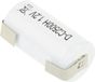 Mexcel D-C2500B Batterie rechargeable spéciale C (baby) U-languette à souder, Flat-top NiCd 1,2 V 2500 mAh