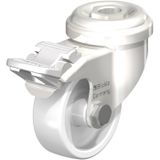 Blickle LRXA-PO 50G-FI Zwenkwiel met rem Wieldiameter: 50 mm Draagvermogen (max.): 75 kg 1 stuk(s)