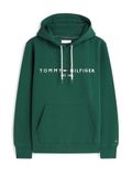 TOMMY HILFIGER Sweatshirt 'Logo Embroidery Flex Drawstring' navy / spar / rood / wit