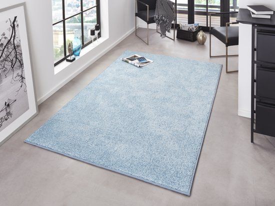 Hanse Home Loper Pure 80x400cm Blauw
