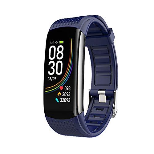 QQBL Smart Armband voor Android IOS, Waterdichte Smart Fitness Polsband met stappenteller, Activiteit Tracking horloge met hartslagmeter, calorieteller, stappenteller horloge voor mannen, vrouwen en v