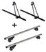 VDP 2x Porte-vélos ORION + Porte-bagages de toit/barres de toit VDP LION1 compatible avec VW Polo IV (9N3) Cross (5 portes) 06-08