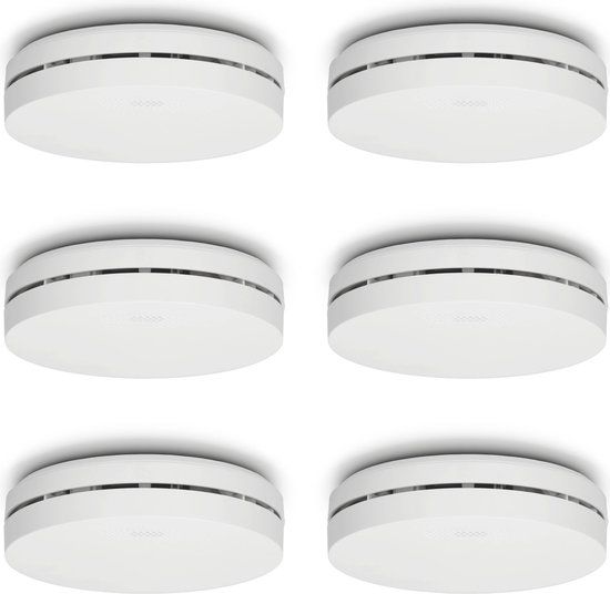 Alecto SA300 6-PACK Rookmelder - 10 jaar batterij - 6 stuks