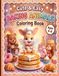 Cute & Easy Baking Animals Coloring Book