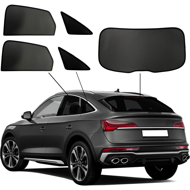 SunClip Zicht- & Zonwering passend voor Audi Q5 Sportback (FYT) 2020-2025