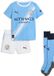 Puma Manchester City FC 25/26 Mini Home Junior Set Bleu 5-6 Ans