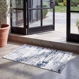 SAFAVIEH Amelia Collection Accent tapijt - 2'2" x 10", ivoor & marineblauw