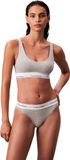 Calvin Klein Dames Bralette Heather Grey L