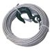 Godet Icecat Set staalkabels met haak voor handlier met wormschroef