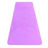 Soul Mates Yogamat, milieuvriendelijk, voor volwassenen, uniseks, paars, normaal