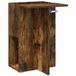 vidaXL Bijzettafel gerookt eiken 35 x 40 x 55 cm bewerkt hout