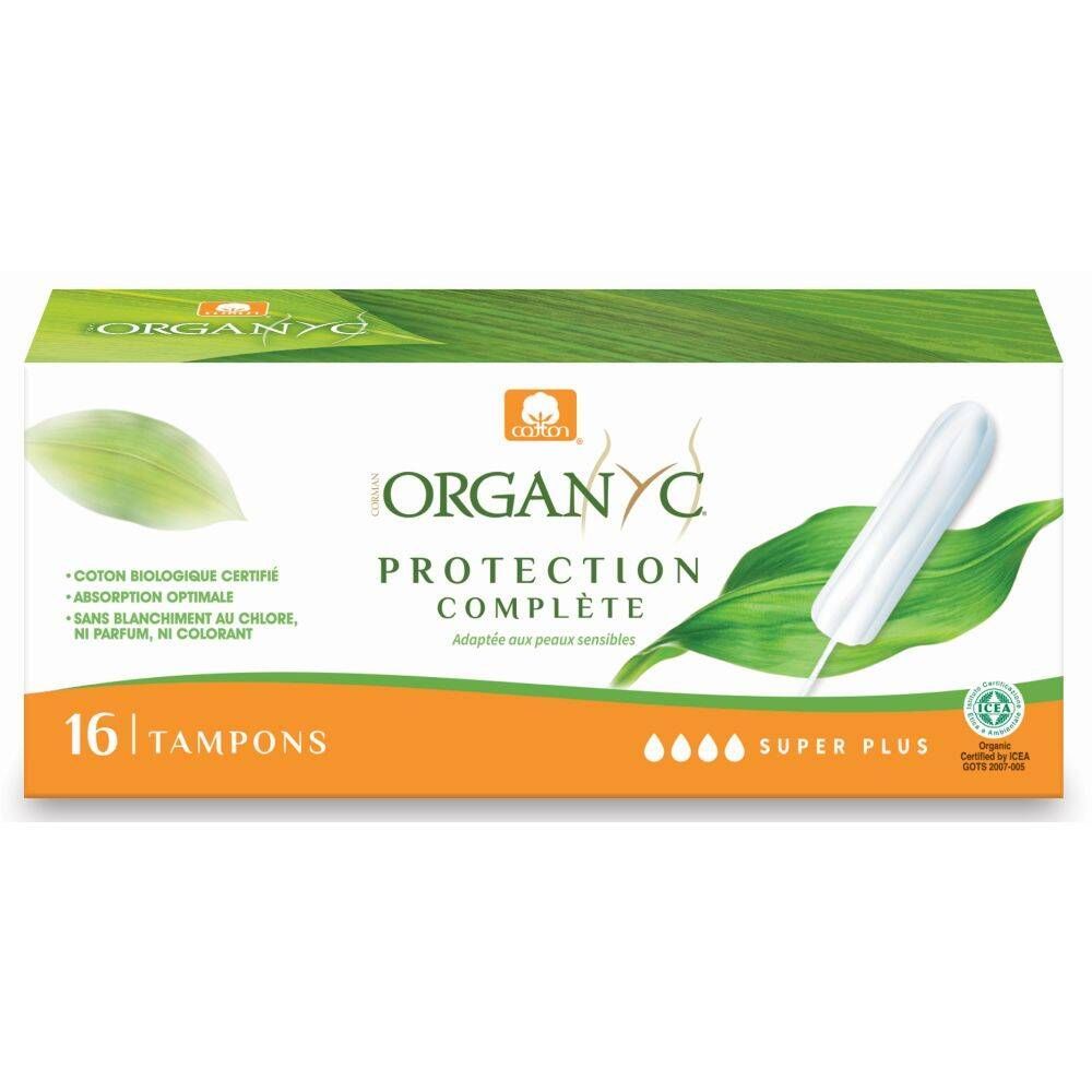 Organyc® Tampons Complete Protection Super Plus - 16 Count