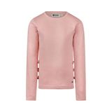 No Way Monday aansluitende longsleeve - roze
