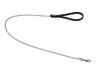Nobby Kettinglijn "Professional" zwart bruin L: 110 cm; B: 12 mm