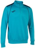 Joma Championship VII Half Rits Sweatshirt Fluor Turquoise / Navy Jongens