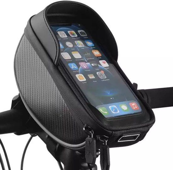 CoverMore Bike Frame Bag - Universal Fit - 7" Screen - Black