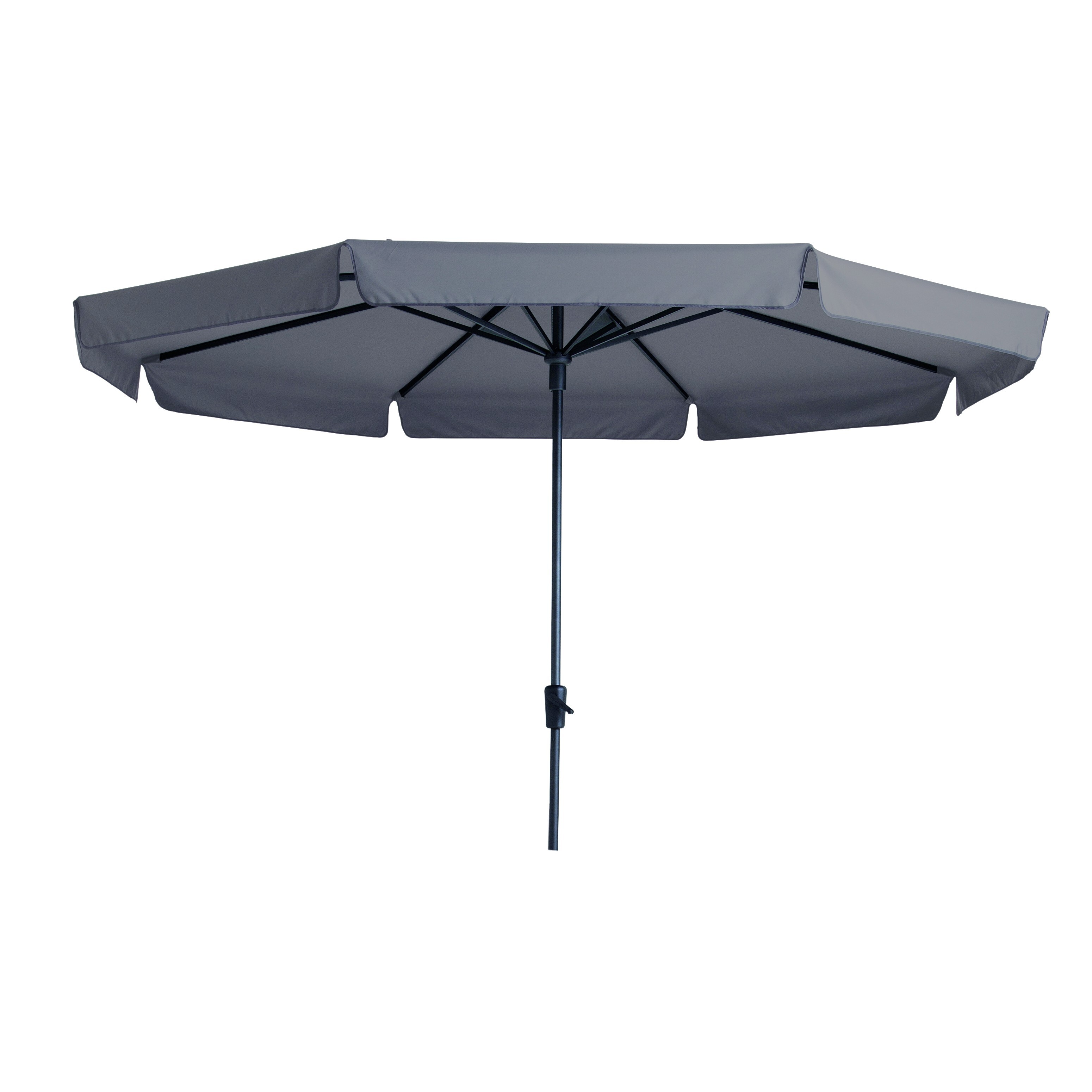 Madison parasol Syros round Ø350cm Taupe