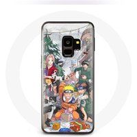 Maniacase Hoesje voor Samsung Galaxy S9 Plus Naruto Kerstdag Anime Manga