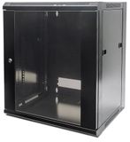 Intellinet 19" wandverdeler 12HE 63,5x57x45 flatpack zwart 711869