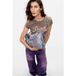 Desigual denim schoudertas blauw