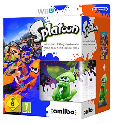 Nintendo Splatoon + Amiibo Calamar Inkling - 7869368391563