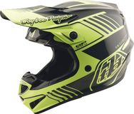 Troy Lee Designs GP Pro MIPS Segment Motocrosshelm - Zwart/Geel - Maat L