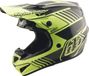 Troy Lee Designs GP Pro MIPS Segment Motocrosshelm - Zwart/Geel - Maat L