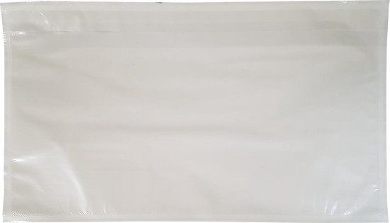 Paklijstenveloppen Blanco 225x125mm (Din Long) - 100 stuks