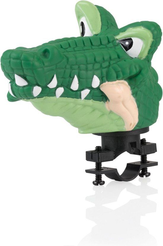 XLC Krokodil DD-H03 Fietstoeter - Kinderfiets - Groen