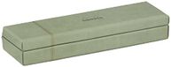 RHODIA 194516C - Pennenzak Celadon - 21 x 5,5 x 3 cm - Oranje Zadelstiksel - Buitenkant in Imitatieleer - Home Office Rhodiarama Collectie - Bureauorganisatie en Stijlvolle Opberging